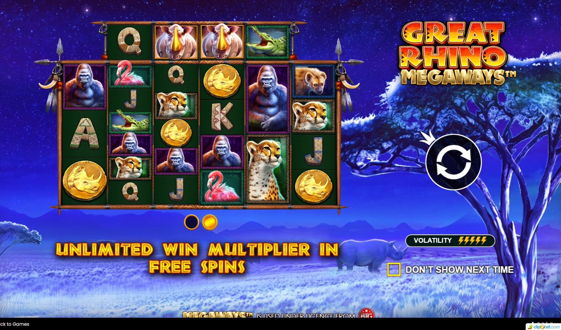 slot demo great rhino megaways