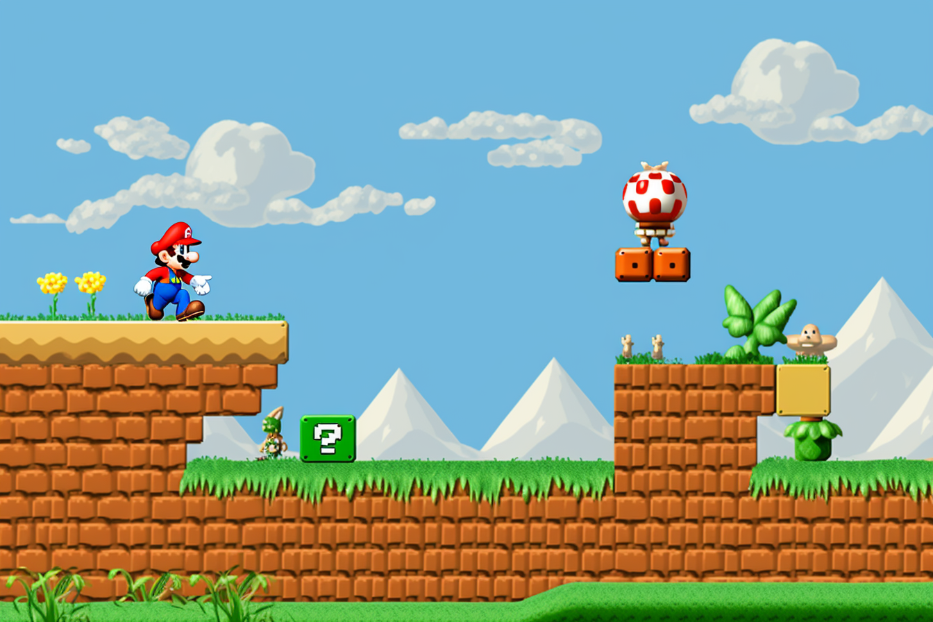 mario 2d game